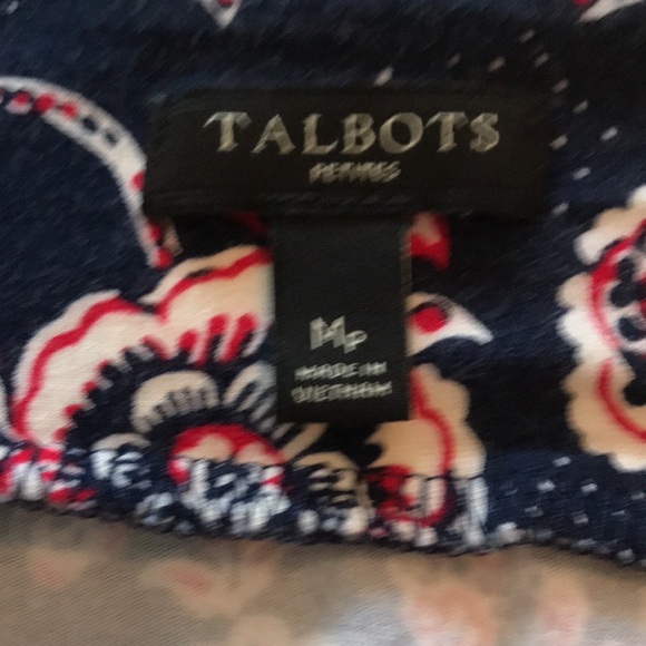 Lovely navy print skirt - Picture 4 of 11